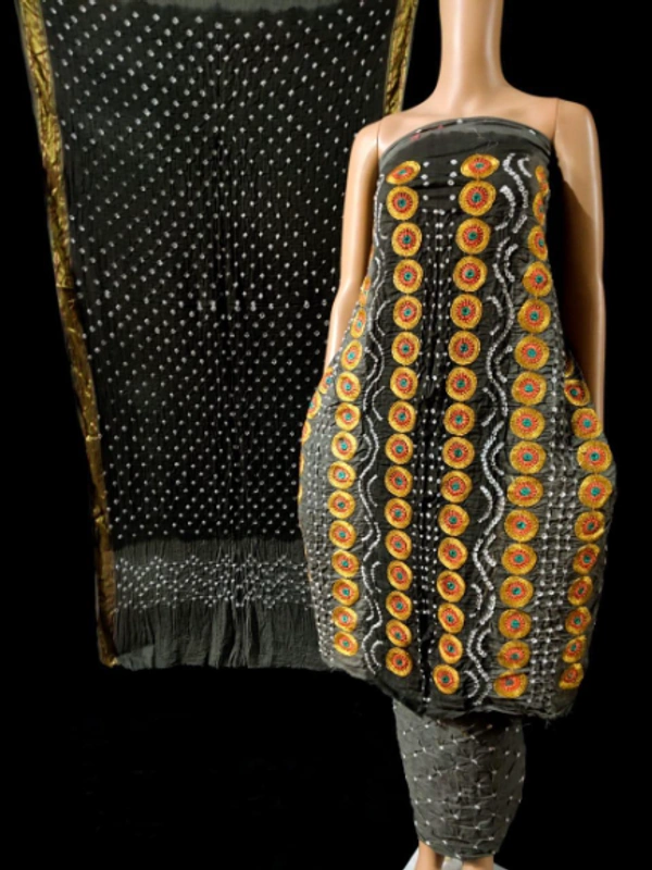 PURE BANDHEJ SALWAR KAMEEZ